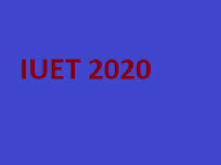 IUET 2020