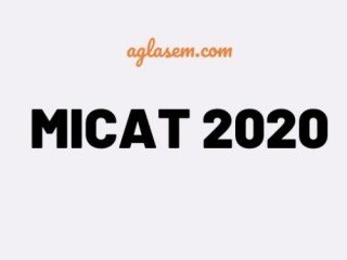 MICAT 2020