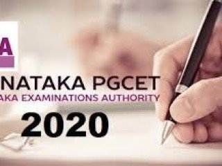 KARNATAKA PGCET (KEA) 2020