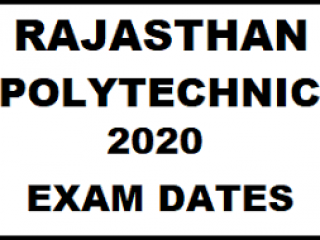 RAJASTHAN POLYTECHNIC EXAM 2020