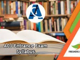 ACJ ENTRANCE EXAM 2020