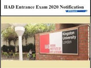 IIAD ENTRANCE EXAM 2020