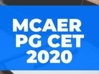 MCAER PG CET 2020