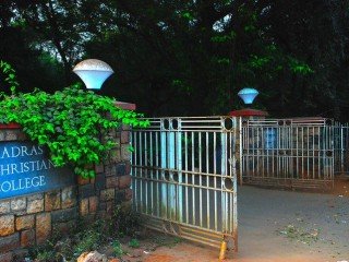 MADRAS CHRISTIAN COLLEGE - [MCC], CHENNAI