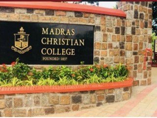 MADRAS CHRISTIAN COLLEGE - [MCC], CHENNAI